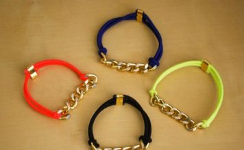 Cách làm vòng tay dây xích cho cô nàng cá tính - 1