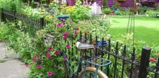 Cách trang trí ấn tượng với 'xe hoa' vintage - 1