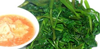 cách luộc rau muống ngon 0