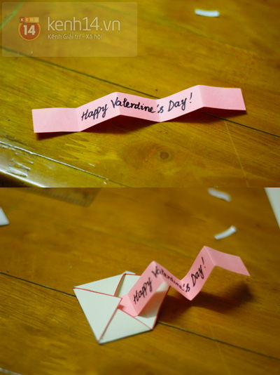 Cách làm thiệp pop-up Valentine tặng một nửa yêu thương - 10
