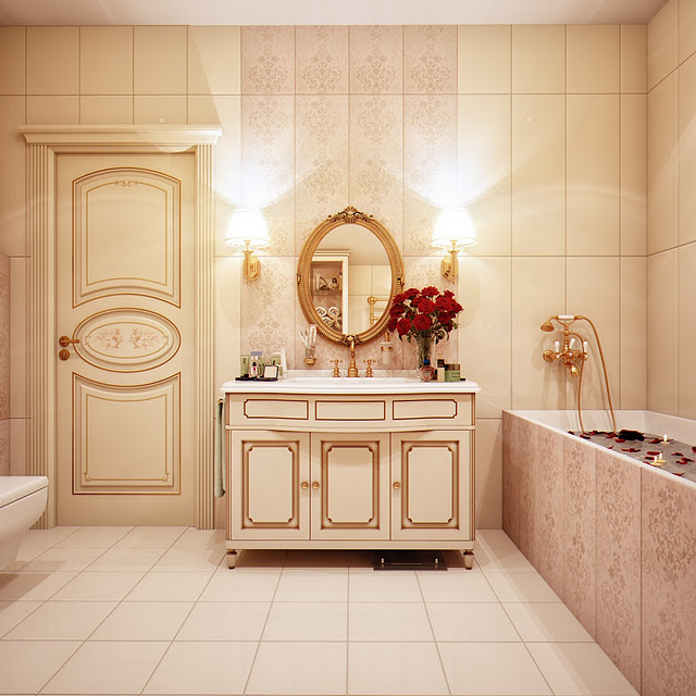 Phòng tắm vintage mang hơi thở hiện đại - Archi