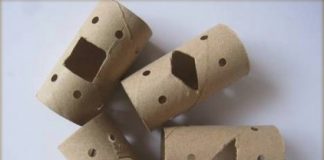 Làm đèn lồng từ lõi giấy vệ sinh vừa độc đáo vừa tiết kiệm