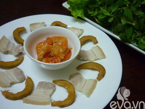 Đặc sản xứ Huế - Vả cuộn thịt tôm chua - 5