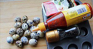 Trứng cút nướng rong biển bổ dưỡng 