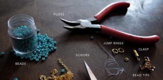 Khéo tay làm dây chuyền tết hạt tinh tế - 1