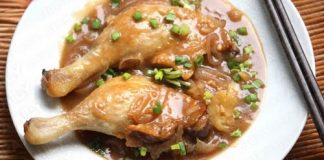 cách làm món vịt quay xốt me