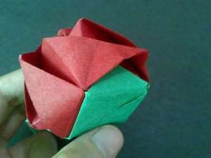 Cách gấp hoa hồng bằng giấy origami đầy ma thuật - 21
