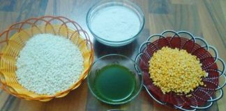 Xôi đậu xanh bọc lá dứa dẻo thơm béo ngậy bữa sáng-1