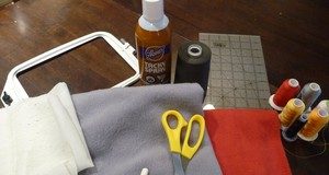 Tự làm bộ khăn mũ vải dạ cho mùa đông ấm áp - 1