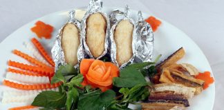 Cơm vắt khô cá dứa lạ miệng 1