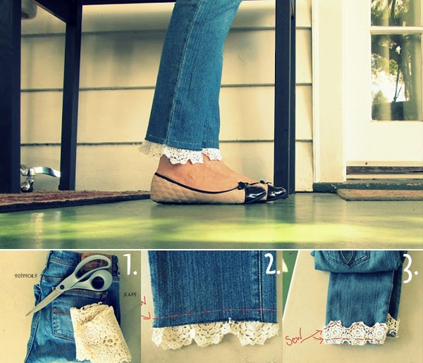 7 cách đơn giản biến hóa cho chiếc quần jeans cũ - 6