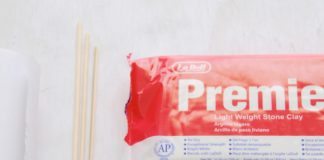 Dễ thương kẹo mút tròn làm từ đất sét