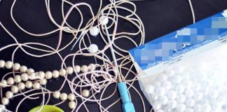 Làm phụ kiện từ ngọc trai chỉ trong nháy mắt