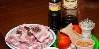 sườn rim ngũ vị 