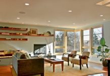 Những mẫu kệ trang trí phòng khách thanh lịch và đẹp - 1