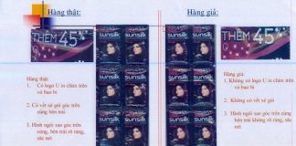 Cách phân biệt dầu gội đầu thật giả trên thị trường5