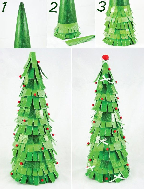 Bộ sưu tập những mẫu cây thông Noel handmade cực xinh - 5