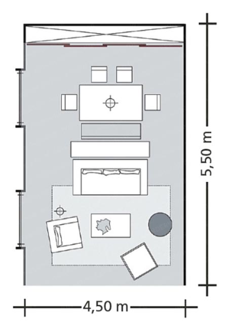Hướng dẫn thiết kế 3 phòng 1 cho diện tích 25m² - 4