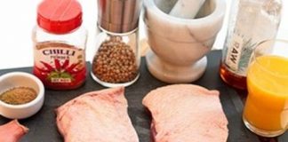 Cách làm ức vịt sốt cam - 1