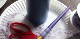 Cách làm giỏ hoa đẹp lung linh từ giấy - 1