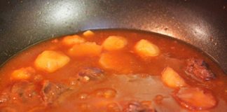 bắp bò hầm tiêu xanh 6