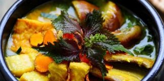 cách nấu cà bung với thịt ba chỉ dân dã mà ngon cơm