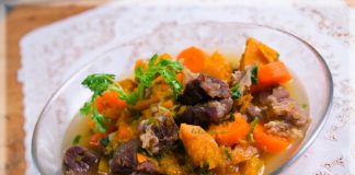  Thịt bò hầm bí đỏ - 1