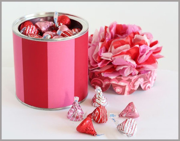 Cách làm hộp đựng kẹo chocolate ngọt ngào ngày Valentine - 7