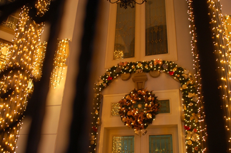 Trang trí đèn quanh nhà chào đón giáng sinh - 8
