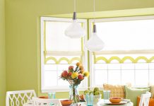 Cách phối màu xanh lá cây khi trang trí nhà - 1