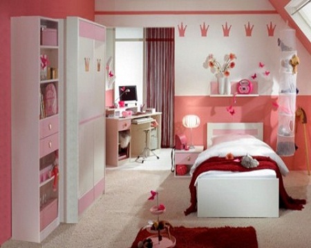 Cách trang trí phòng ngủ màu hồng cho công chúa yêu - 9