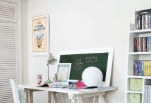 Tác dụng bất ngờ của bảng phấn trong nhà Tác dụng bất ngờ của bảng phấn trong nhà - Archi