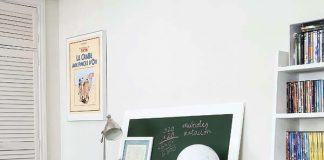 Tác dụng bất ngờ của bảng phấn trong nhà - Archi