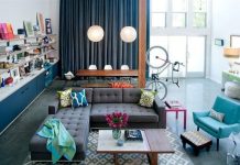 Khám phá căn hộ được bài trí tuyệt đẹp với gam màu xanh lam 1