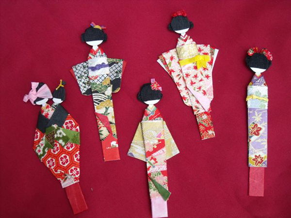 Cách làm búp bê giấy Nhật Bản bày nhà Tết Nguyên Đán - 9