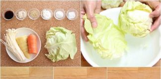 Bắp cải cuộn chay thanh đạm bổ dưỡng cho ngày rằm tháng 8-1