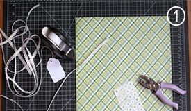 Học cách làm túi đựng quà từ scrapbook - 1