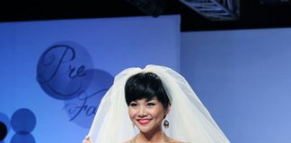 12 kiểu tóc cô dâu copy từ siêu mẫu - 1