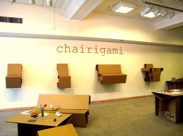 Cách thiết kế nội thất độc đáo bằng bìa cát tông - 1