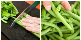 Cách xào thịt bò ngon với đậu cove giòn ngọt - 1