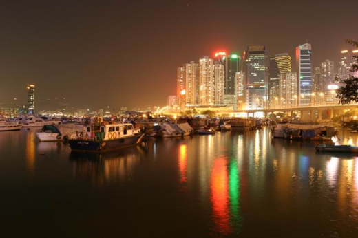 Hong Kong đẹp lung linh về đêm