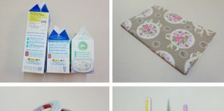 Tái chế vỏ hộp sữa làm hộp quà siêu đẹp 'con thích mê'0