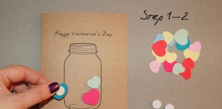 Làm thiệp Valentine 