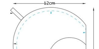 Cách may miếng nhấc nồi hình trái tim cực dễ thương - 1