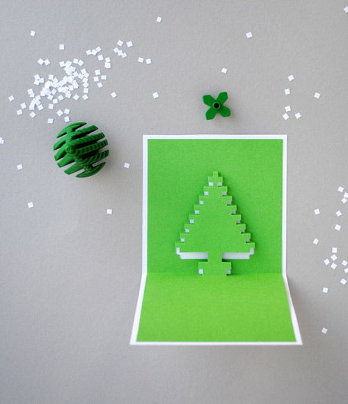 Cách làm thiệp Giáng Sinh 3D cực sáng tạo làm quà Noel