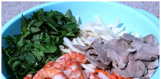 Gỏi ngó sen đậm hồn Việt, Bếp Eva, mon ngon, nau an, mon ngon cuoi tuan, mon ngon de lam, hom nay nau gi, gỏi ngó sen