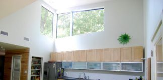 Décor nhà khéo léo với màu xanh lá 1