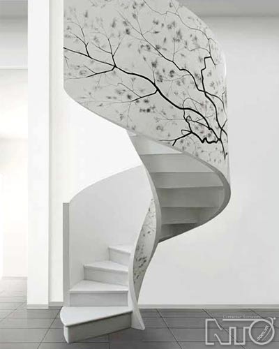 NTO - Cầu thang xoắn ốc - Sự kết hợp vẻ đẹp tinh tế với kỹ thuật hiện đại