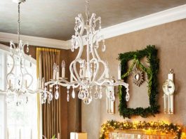 trang trí phòng bếp giáng sinh