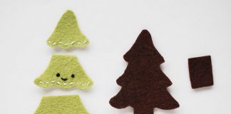 Hướng dẫn làm cây thông nhỏ xinh trang trí Giáng sinh - 1